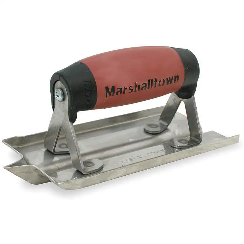 MARSHALLTOWN 180D Beton-Rillenfräse, 6 x 3 1/2 x 1/2 Zoll Rille