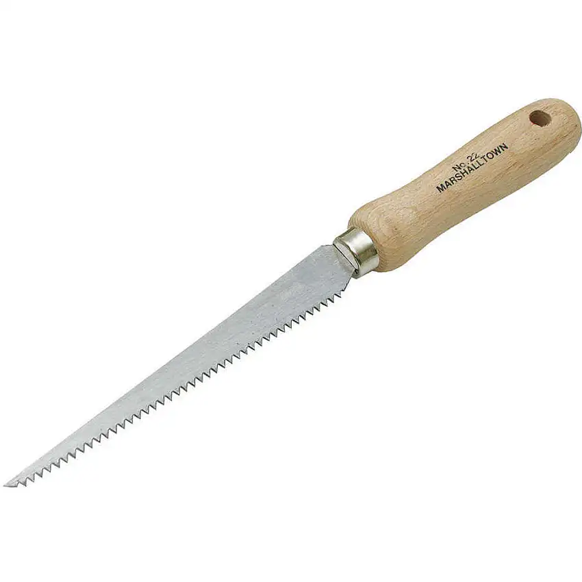 MARSHALLTOWN 22 Trockenbau-Universalsäge, 6 Zoll Länge, 8 Zähne pro Zoll, scharf