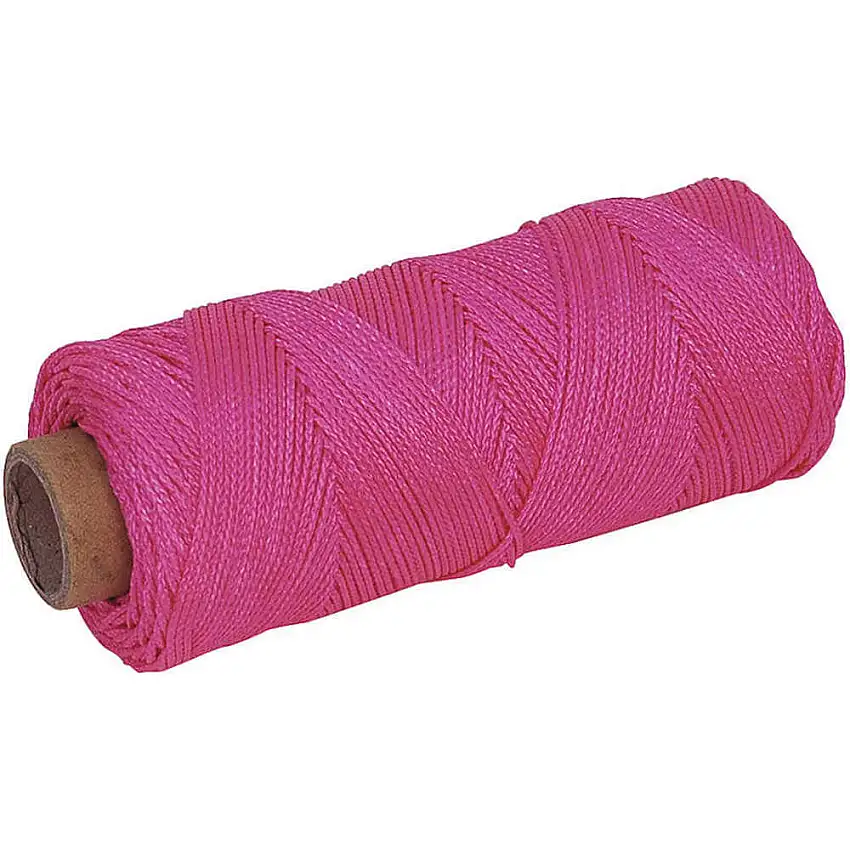 MARSHALLTOWN ML601 Maurerschnur Nylon 250 Fuß Fluor Pink