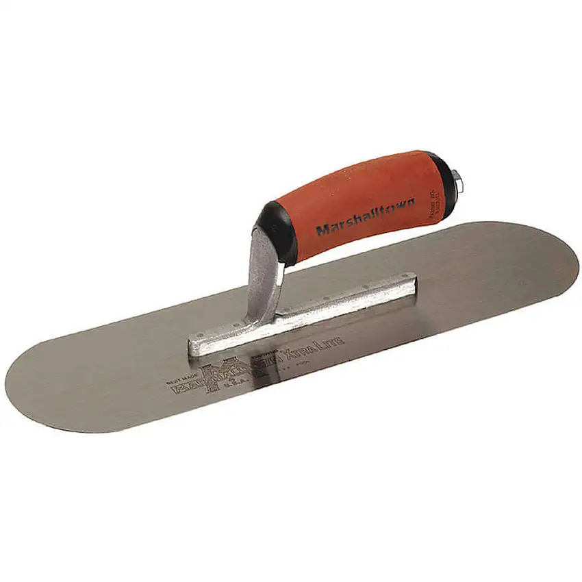 MARSHALLTOWN  SP16SD Schwimmbadkelle, rundes Ende, 16 x 4-1/2 Zoll