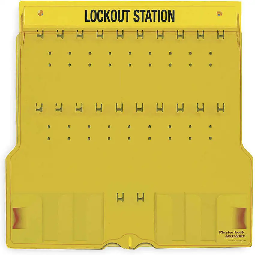 MASTER LOCK  1484B Lockout-Station, ungefüllt, 22 Zoll Höhe