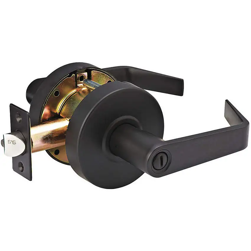MASTER LOCK SLCHPV10B Hochleistungs-Hebelschlosssatz, abgewinkelt, Privatsphäre