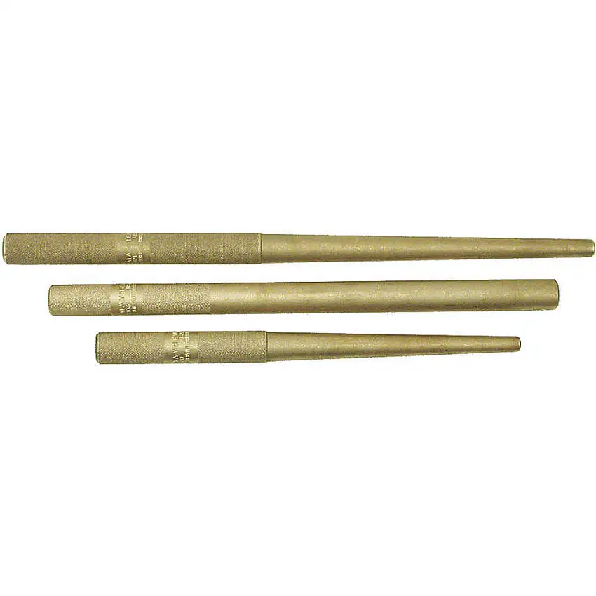 MAYHEW TOOLS  61365 Messing-Durchschlagsatz, 3-teilig