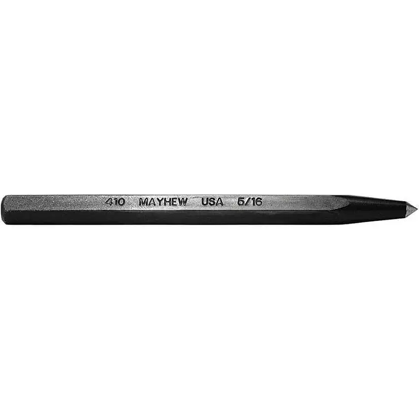 MAYHEW TOOLS  23001 Prick Punch 4-1/2 Zoll Länge 3/16 Zoll Spitze Stahl