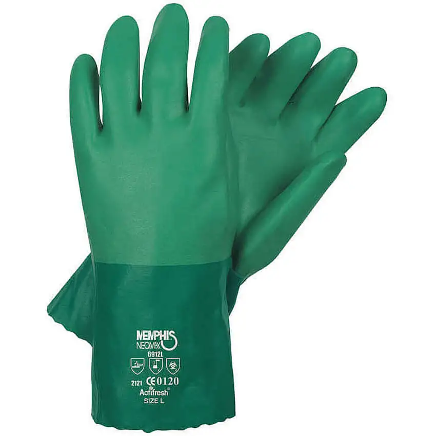 MCR SAFETY  6912L Beschichtete Handschuhe L Grün Pr