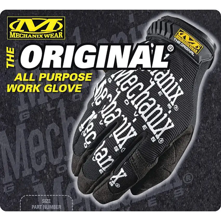 MECHANIX  MG-P05-008 Mechanikerhandschuhe Utility S Schwarz Pr