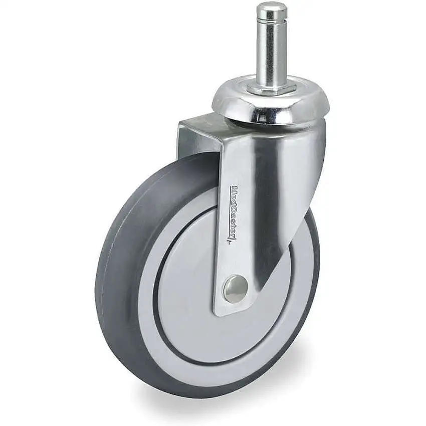 MEDCASTER CH05TPP125SWGR09G Lenkrolle mit 5 Zoll, 260 lb Tpr