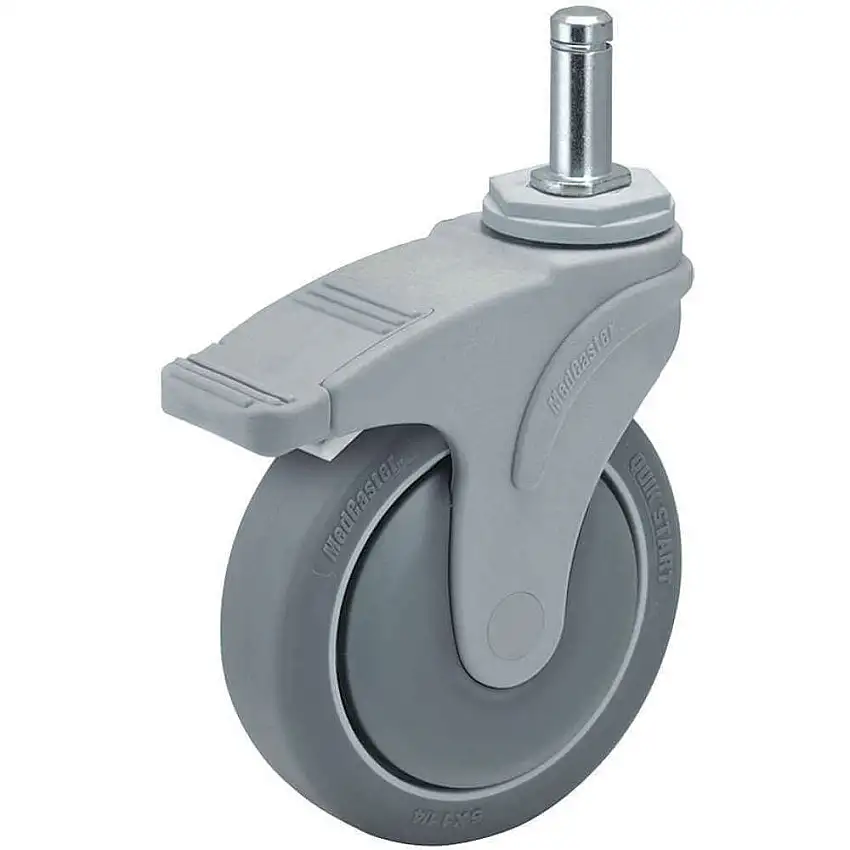 MEDCASTER NG04QDP125TLGR02G Lenkrolle 4 Zoll 275 lb Grau