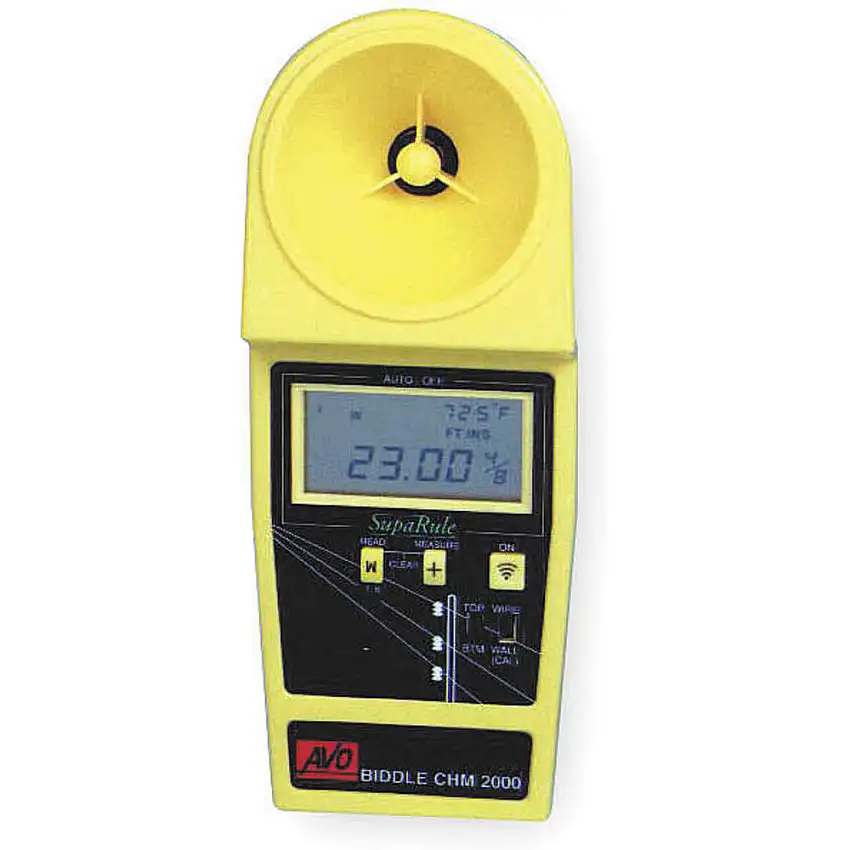 MEGGER 659600 Kabelhöhenmesser, 6 Leitungen, 10 bis 50 Fuß