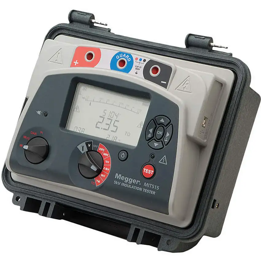 MEGGER MIT515 Isolationswiderstandsprüfer, 10 T Isolationswiderstandsbereich