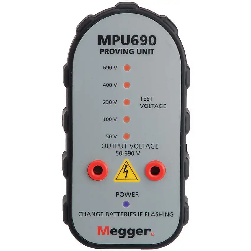 MEGGER MPU690 Batteriebetriebene Prüfeinheit bis 690 V