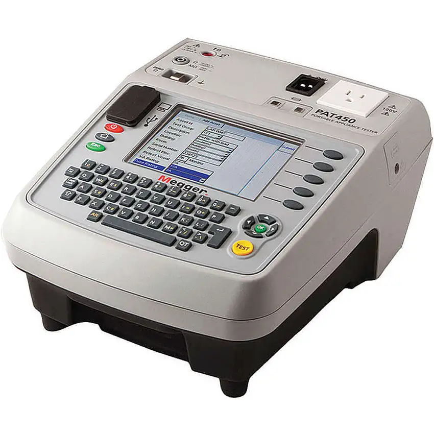 MEGGER PAT450-US Tragbarer Gerätetester QVGA 10 bis 25 A
