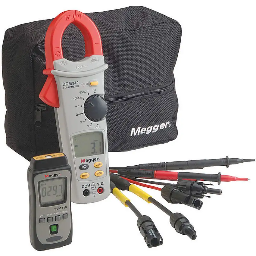 MEGGER PVK330 Photovoltaik-Kit 1999 W/m² Dcm Meter