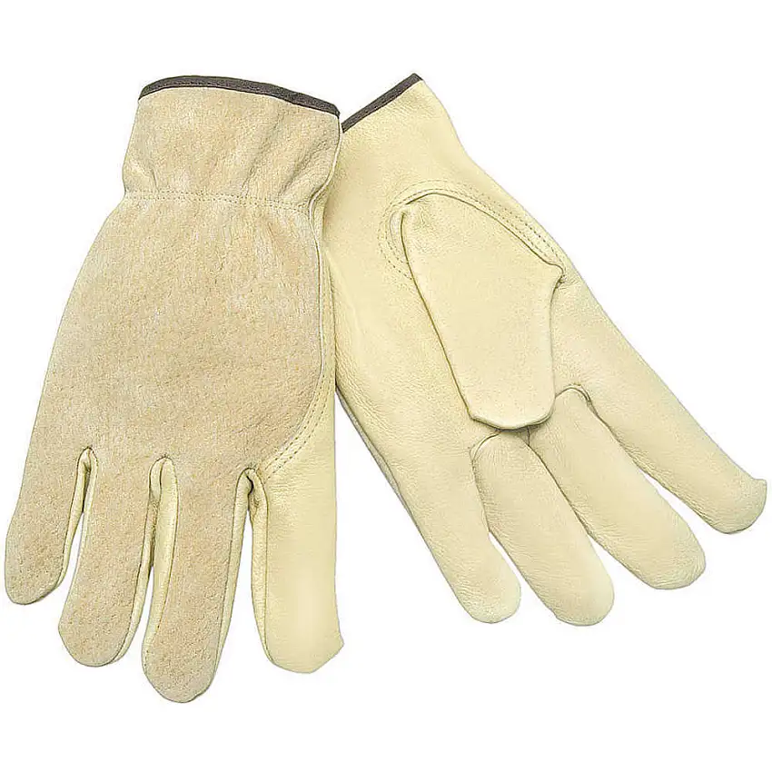 MCR SAFETY  3405M Lederhandschuhe mit Handfläche, Schweinsleder, M Pr