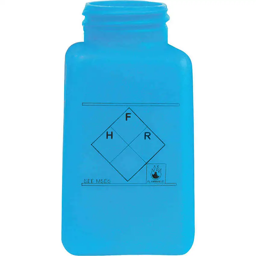 MENDA 35239 Graduierte ESD-Flasche 6 oz. HDPE Blau
