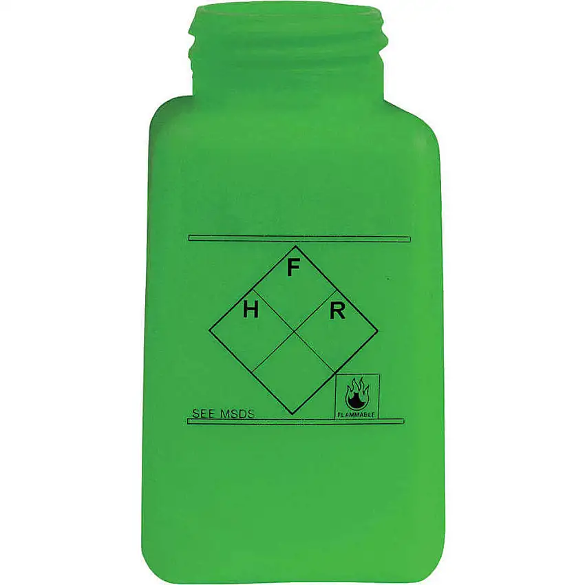 MENDA  35241 Graduierte ESD-Flasche 6 oz. HDPE Grün