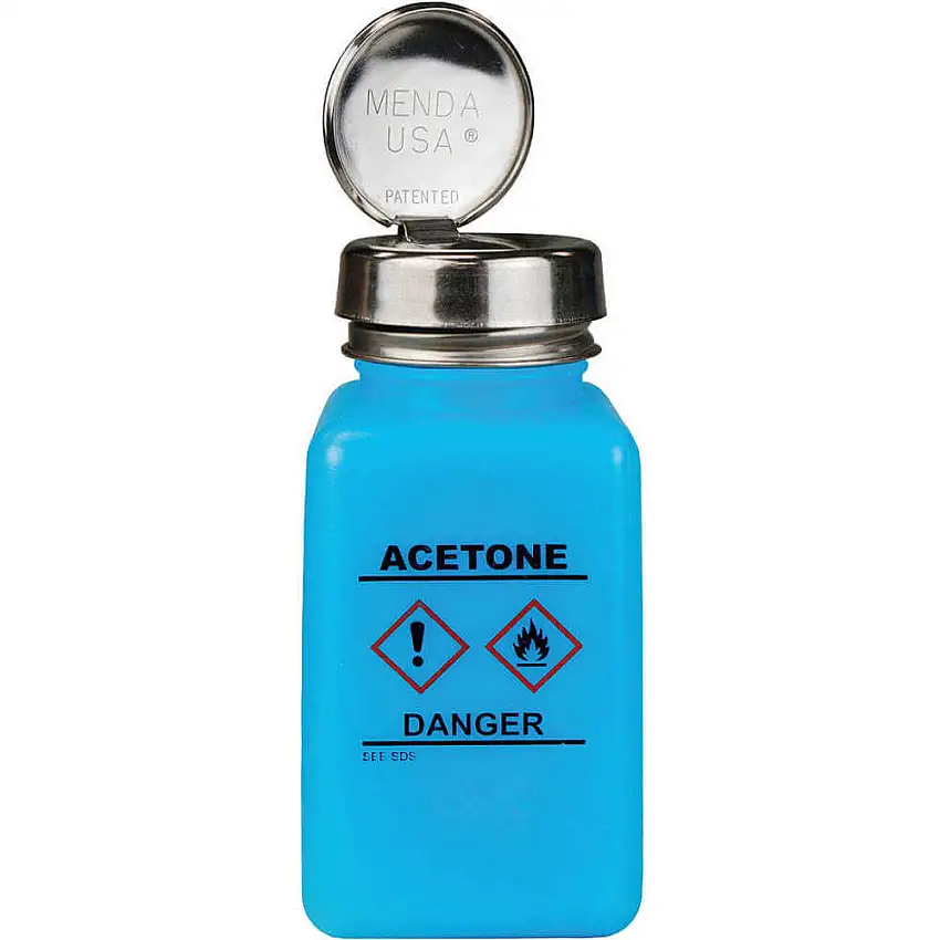 MENDA 35730 Aceton-Dosierflasche 6 oz. Blau