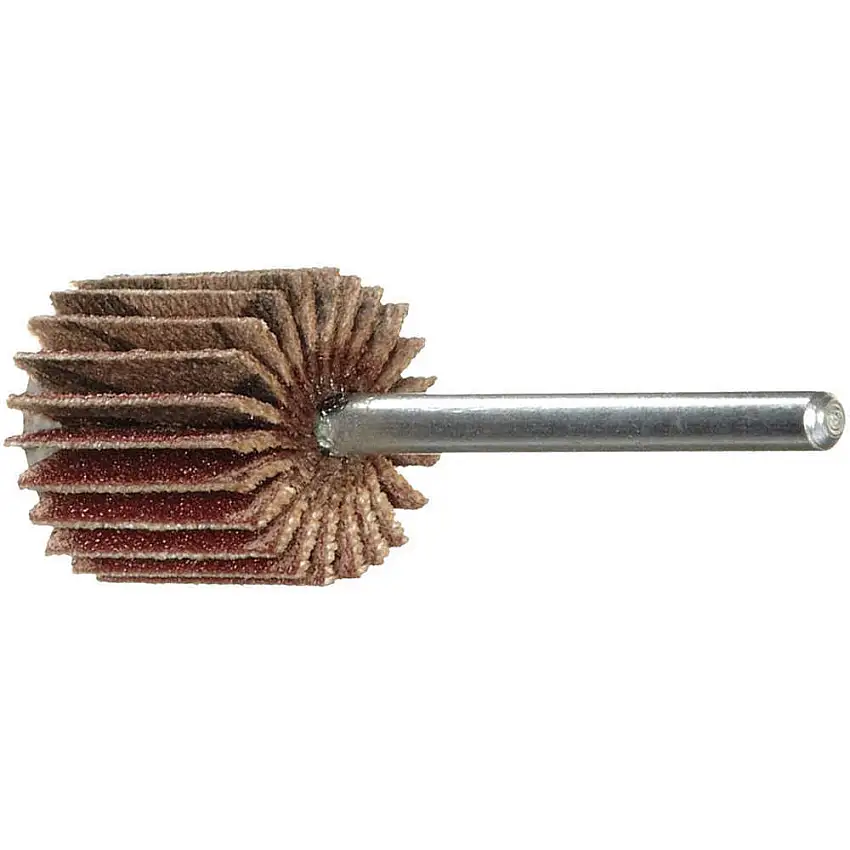 MERIT 08834137580 Fächerschleifscheibe 3/4 Durchmesser 5/8 Breite Schaft 1/4 60