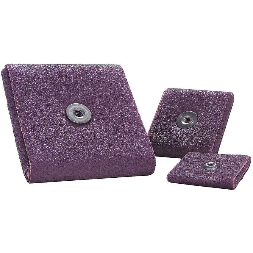 MERIT 08834185970 Quadratisches Pad 2 x 2 x 1/4 Zoll 60er Körnung