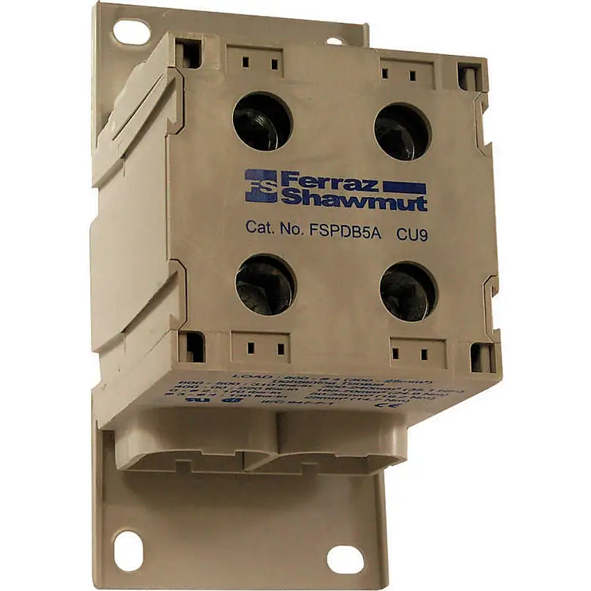 MERSEN FERRAZ  FSPDB5A Stromverteilerblock, 600 V, 840 A, 1-polig, Aluminium