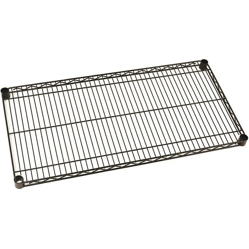 METRO  1424NBL Drahtregal 14 x 24 Zoll, schwarze Epoxidbeschichtung
