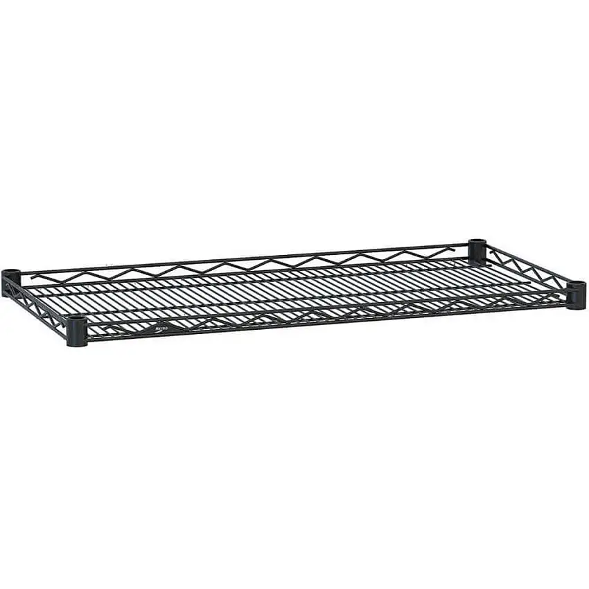METRO HDM1436BL Drahtregal-Abtropfmatte, 14 x 36, schwarzes Epoxid