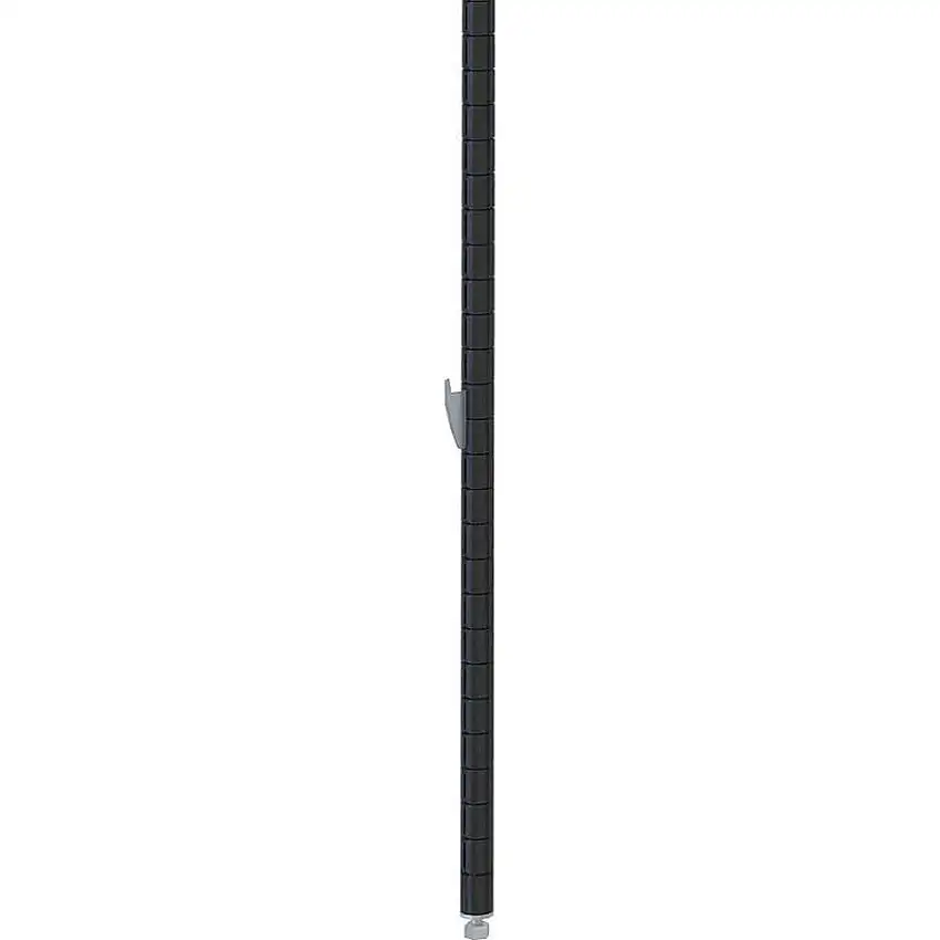 METRO 33PQBL-4 Regalpfosten H 33 Zoll Schwarz
