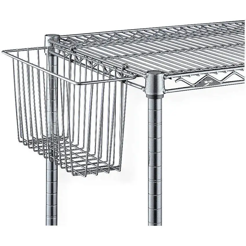 METRO H212C Aufbewahrungskorb, Silber, 17-3/8 x 7-1/2 X10