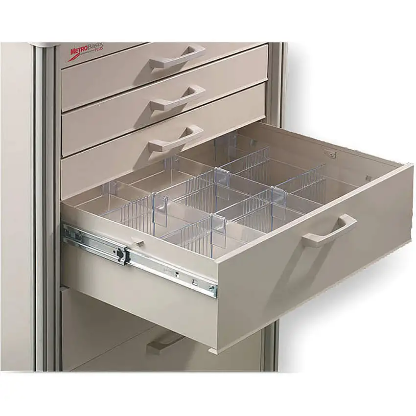 METRO  MBA116 Schubladenteiler-Set, transparent