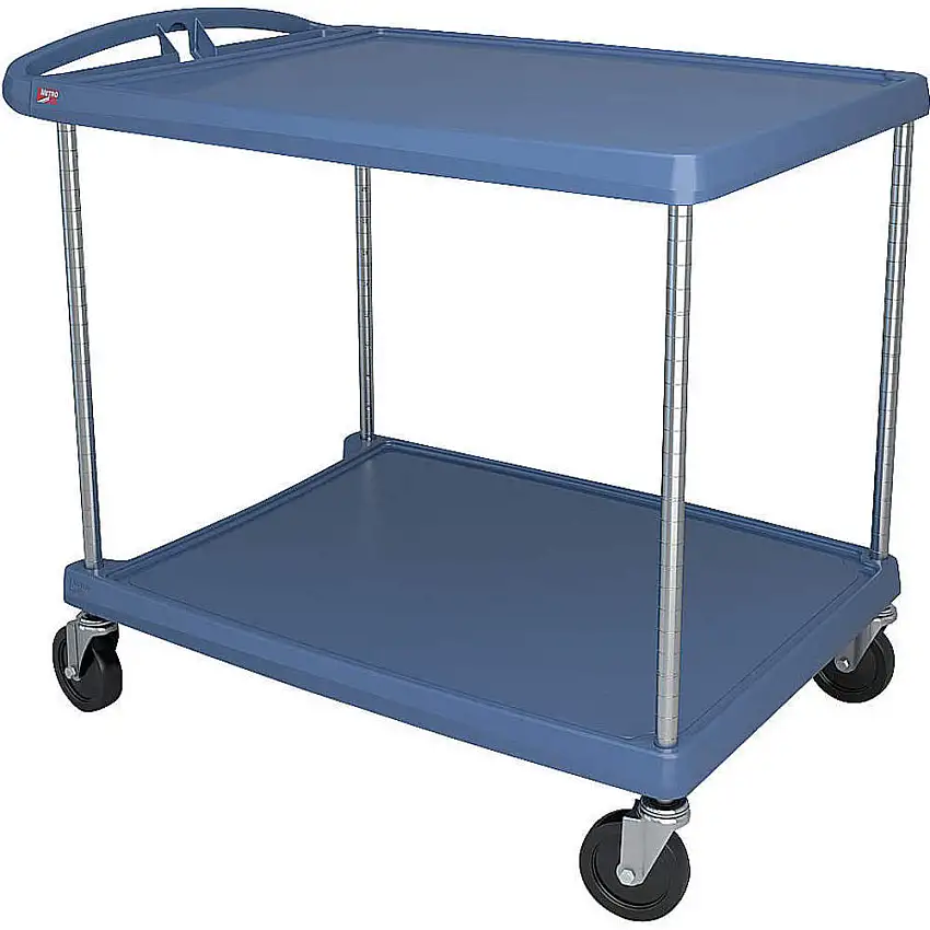METRO  MY2636-24BU Mehrzweckwagen, 400 kg Tragkraft, 2 Regale