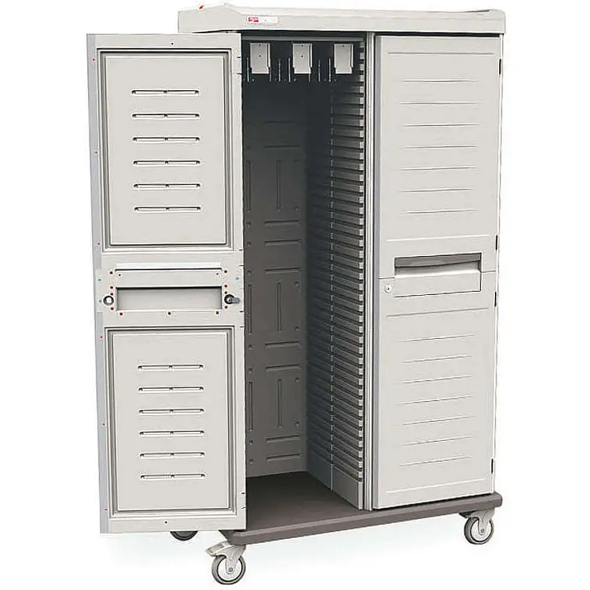 METRO  SXRD76MCATH1 Katheter-Aufbewahrungswagen, Polymer, Helltaupe