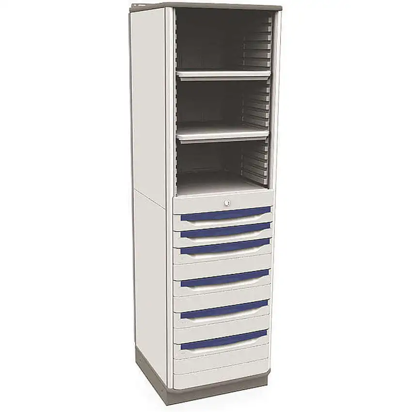 METRO  SXRS72TU2 Hochschrank, Polymer, Helltaupe