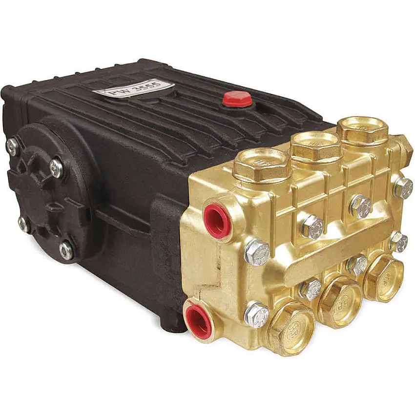 MI-T-M  3-0202 Hochdruckreinigerpumpe, maximaler Betriebsdruck 3,500 psi, maximale Fördermenge 5.5 gpm
