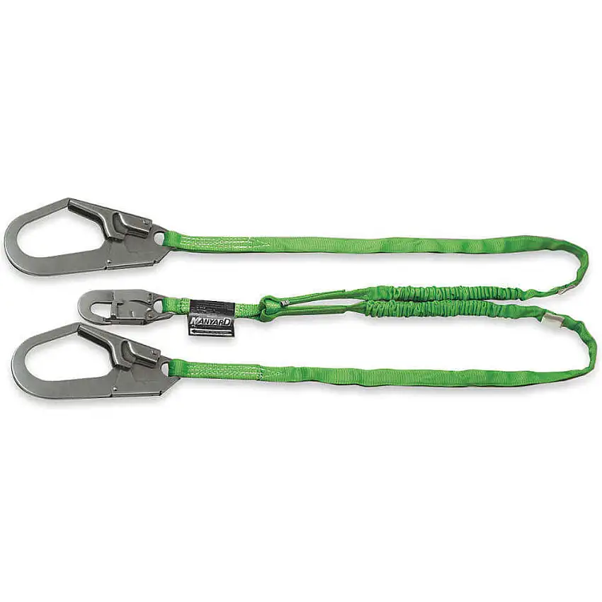 MILLER BY HONEYWELL 231TWRS-Z7/6FTGN Lanyard 2 Bein Polyester Grün
