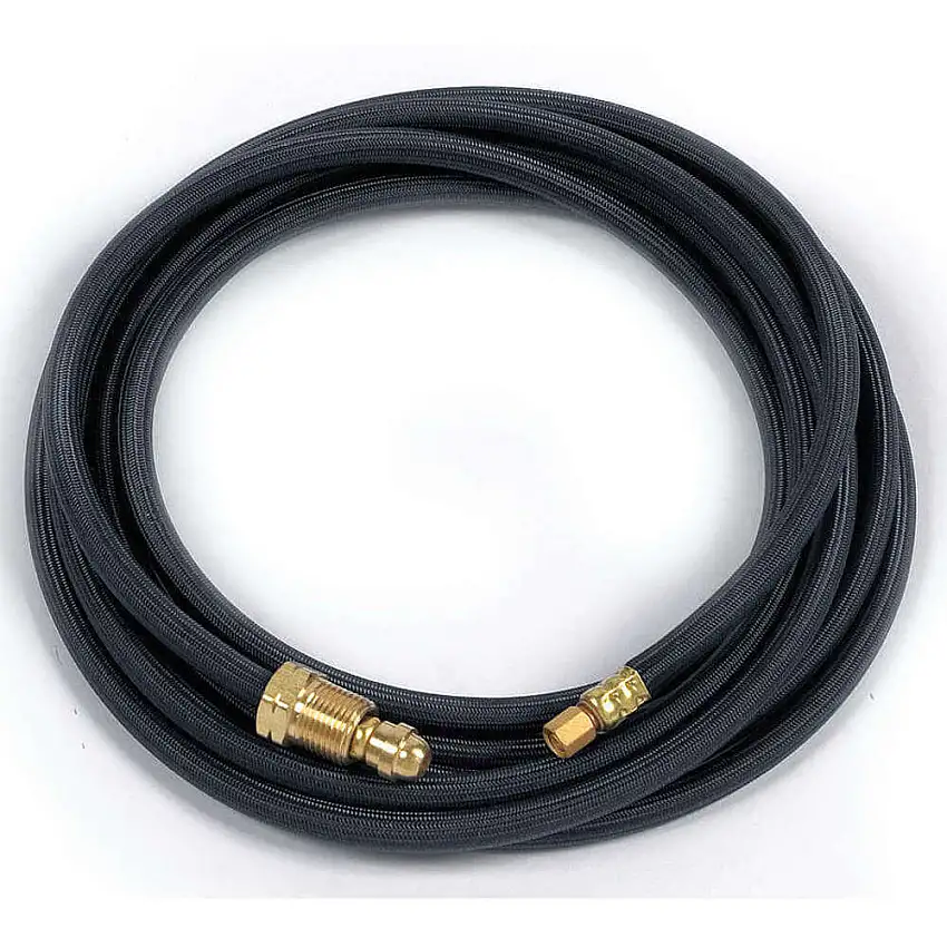 MILLER - WELDCRAFT  CS310-25W Wasserschlauch, geflochtener Gummischlauch, 25 Fuß Länge