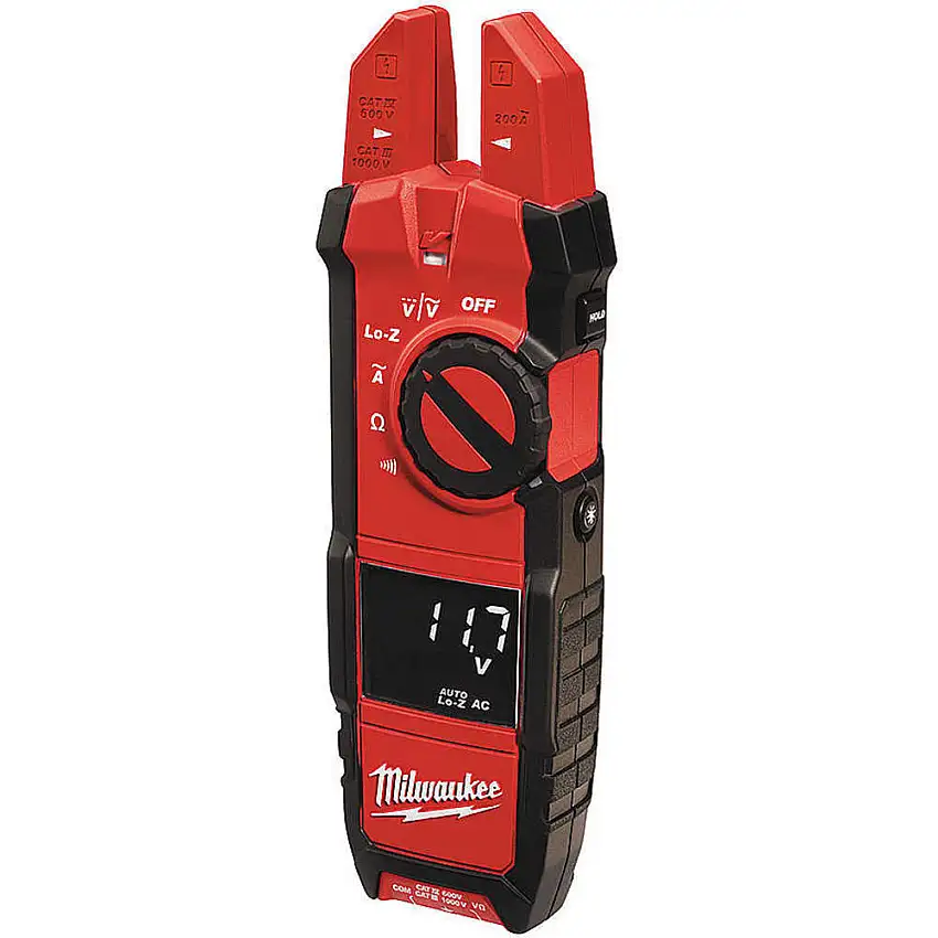 MILWAUKEE  2205-20 Digitales Zangenamperemeter 40 Mohm 200a