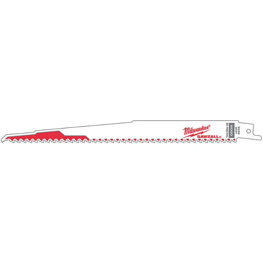 MILWAUKEE  48-00-5036 Säbelsägeblatt 9 Zoll Länge