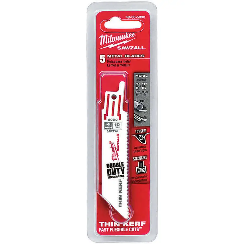 MILWAUKEE 48-00-5090 Säbelsägeblatt 4 Zoll Länge