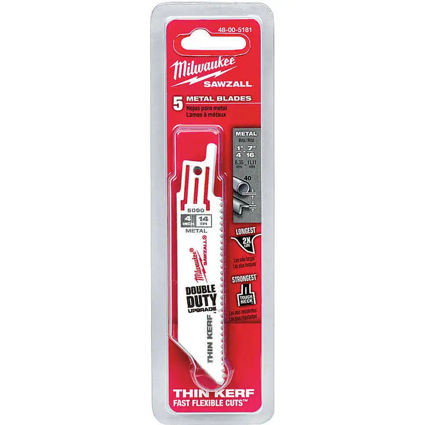 MILWAUKEE  48-00-5181 Säbelsägeblatt 4 Zoll Länge