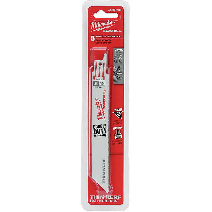MILWAUKEE  48-00-5182 Säbelsägeblatt 6 Zoll Länge