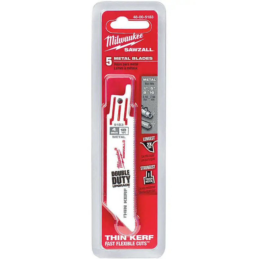 MILWAUKEE  48-00-5183 Säbelsägeblatt 4 Zoll Länge
