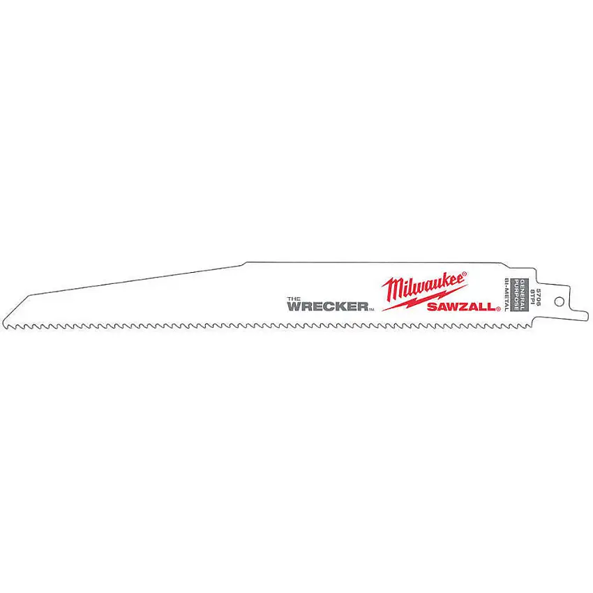MILWAUKEE  48-00-5706 Säbelsägeblatt 9 Zoll Länge