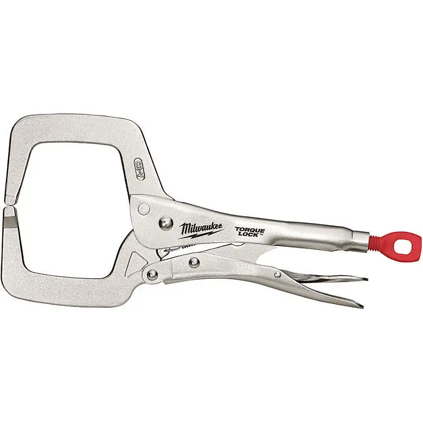 MILWAUKEE  48-22-3531 C-Klemme mit Verriegelung, 11 Zoll, legierter Stahl, 1 Stück