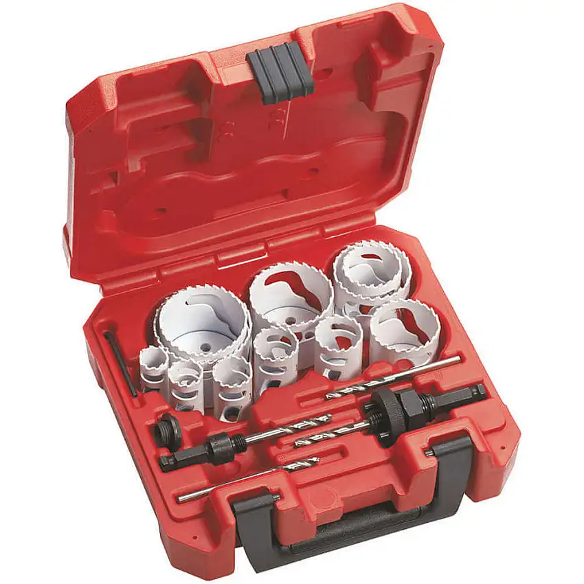 MILWAUKEE  49-22-4175 Lochsägen-Set, eishart, 1-5/8 Zoll, 15-teilig