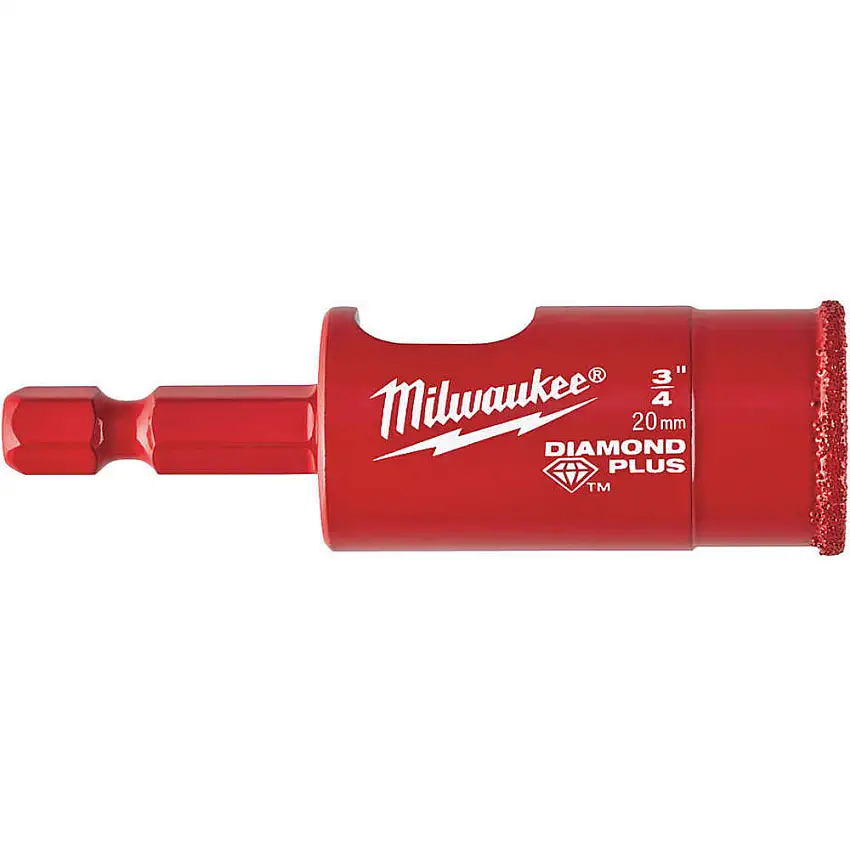 MILWAUKEE 49-56-0515 Lochsäge Diamantkörnung 3/4 Zoll Durchmesser