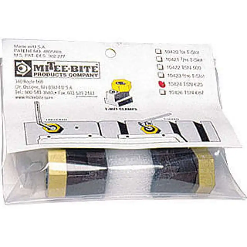 MITEE-BITE PRODUCTS INC  10420 T-Nut-Klemmen 1/4-20 ST