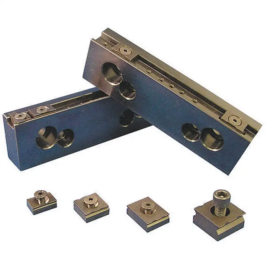 MITEE-BITE PRODUCTS INC  32020 Schraubstockbackenanschlag 3/4 Zoll x 10-32