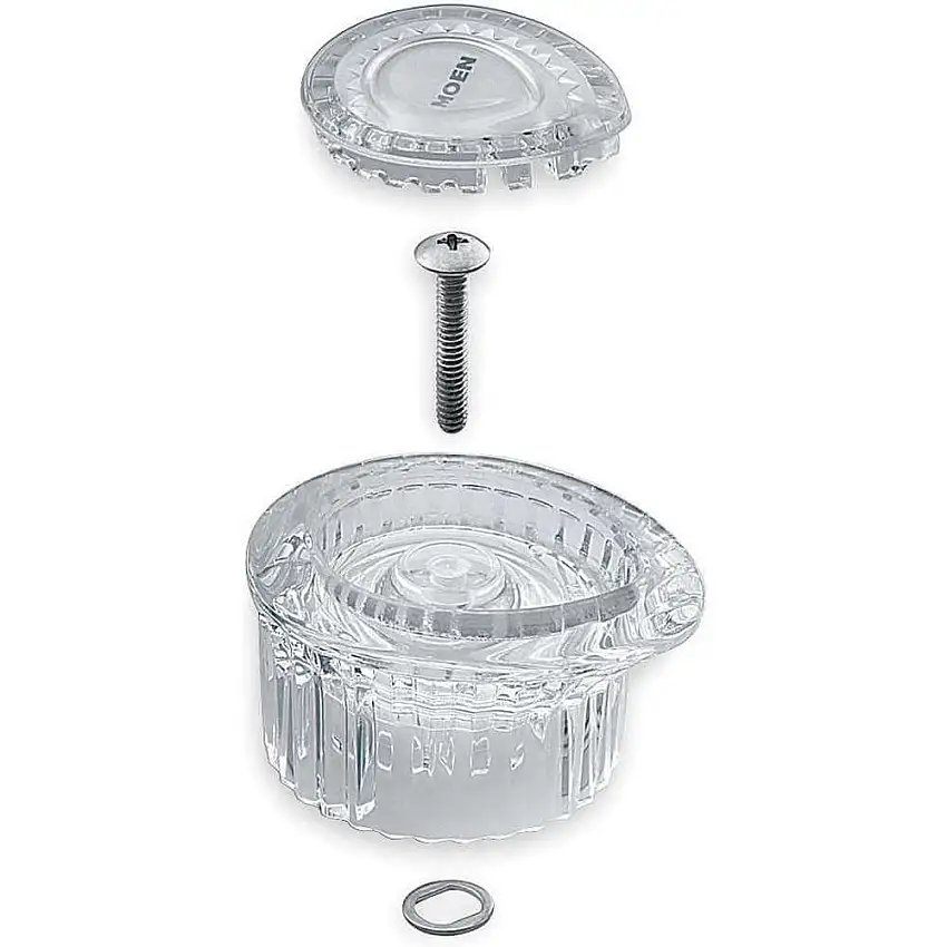 MOEN 100710 Knaufgriff-Set für Badewanne und Dusche