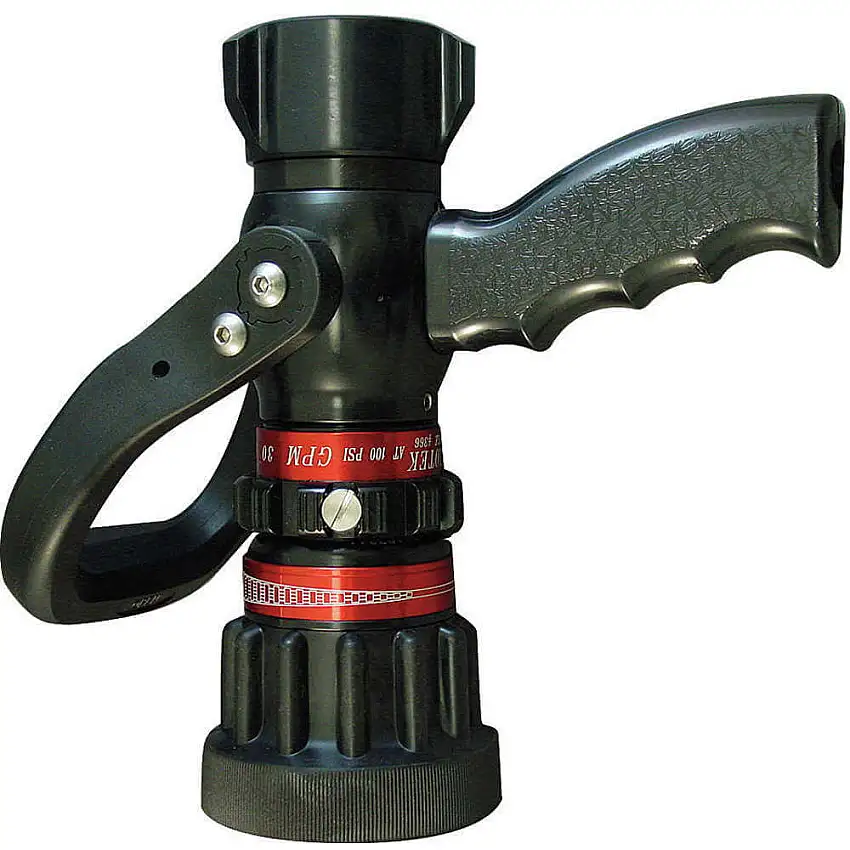 MOON AMERICAN  512P-1524 Feuerwehrschlauchdüse 1-1/2 Zoll Schwarz