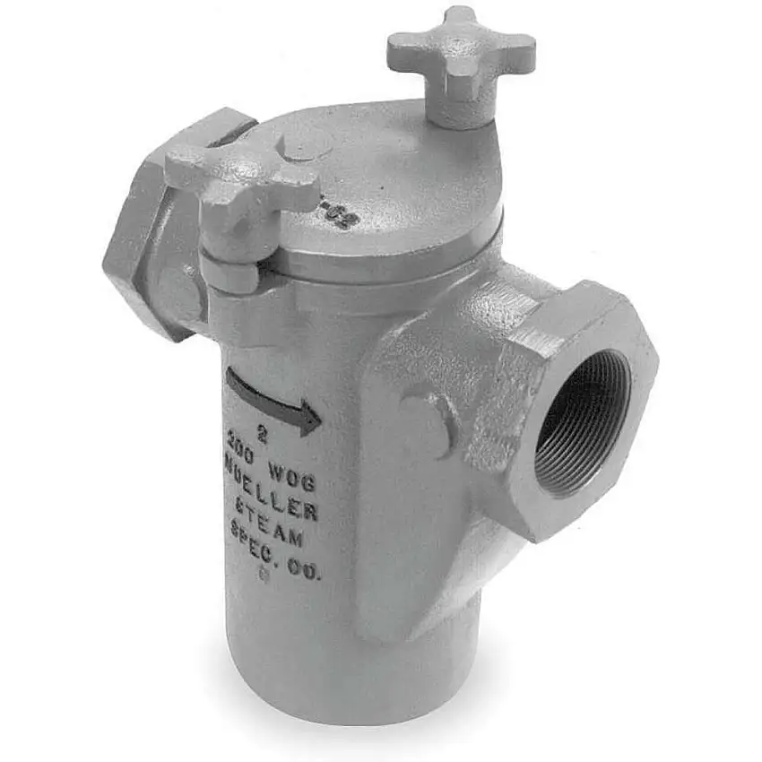 MUELLER STEAM  125-SS 304SS Perf 1/16 1/2 M6700144 Korbsieb, 1/2 Zoll Größe, Schraubenden, 304SS Perf-Sieb, 1/16 Zoll Maschenweite